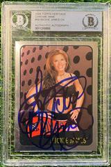 Mickie James Wrestling Cards 2006 Topps Heritage Chrome WWE Autographs Prices