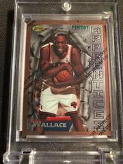 John Wallace [w Coating] Basketball Cards 1996 Finest Prices