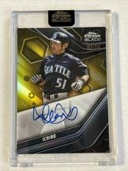 Ichiro [Gold] #CBA-I Baseball Cards 2023 Topps Chrome Black Autographs Prices