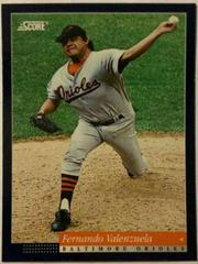 Fernando Valenzuela Baseball Cards 1994 Score Prices