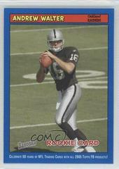 Andrew Walter [Blue] #195 Football Cards 2005 Bazooka Prices