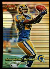 Marshall Faulk [Refractor] #6 Football Cards 1999 Bowman's Best Prices