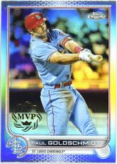 Paul Goldschmidt Baseball Cards 2023 Topps Chrome MVP Refractor Buybacks Prices
