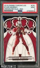 Kyler Murray [Red] #CR-1 Football Cards 2019 Panini Chronicles Crown Royale Prices