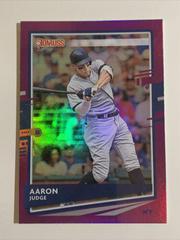 Aaron Judge #111 Baseball Cards 2020 Panini Donruss Prices