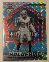 Charles Woodson [Blue Fluorescent] Football Cards 2022 Panini Mosaic HoloFame Prices