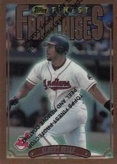 Albert Belle [w/ Coating] #214 Baseball Cards 1996 Finest Prices