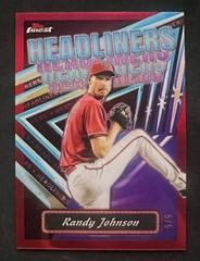 Randy Johnson [Red] Baseball Cards 2023 Topps Finest Headliners Prices