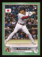 Alek Thomas [Jade Green] #113 Baseball Cards 2022 Topps Japan Edition Prices