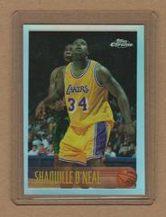 Shaquille O'Neal [Refractor] Basketball Cards 1996 Topps Chrome Prices
