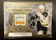 Zdeno Chara [Premium] Hockey Cards 2022 Upper Deck Artifacts Threads of Time Prices