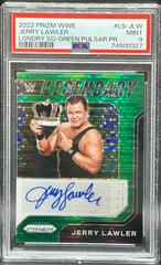 Jerry Lawler [Green Pulsar Prizm] #LS-JLW Wrestling Cards 2022 Panini Prizm WWE Legendary Signatures Prices