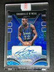 Shaquille O'Neal [Blue Shimmer] #SON Basketball Cards 2019 Panini Prizm Signatures Prices