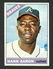 Hank Aaron #500 Baseball Cards 1966 Topps Prices