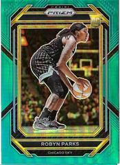 Robyn Parks [Teal] #10 Basketball Cards 2023 Panini Prizm WNBA Prices
