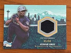 Josiah Gray [Silver] Baseball Cards 2023 Topps Update All Star Stitches Prices