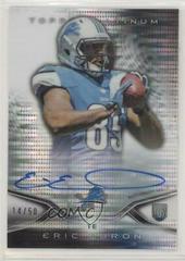 Eric Ebron [Pulsar Refractor] #16 Football Cards 2014 Topps Platinum Rookie Autograph Prices