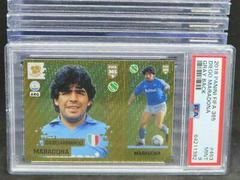 Diego Maradona [Gray Back] Soccer Cards 2018 Panini FIFA 365 Prices