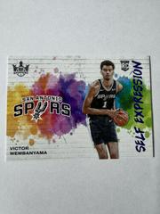 Victor Wembanyama [Sapphire] #7 Basketball Cards 2023 Panini Court Kings Self Expression Prices