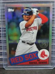 Rafael Devers [Orange Refractor] #85TC-8 Baseball Cards 2020 Topps Chrome 1985 Prices