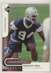 DeMarcus Ware Football Cards 2005 Upper Deck Foundations Prices