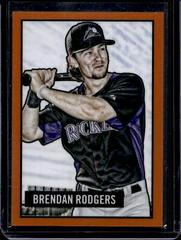 Brendan Rodgers [Orange] #20 Baseball Cards 2017 Bowman 1951 Chrome Prices
