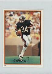 Walter Payton [Coming Soon] #156 Football Cards 1985 Topps Stickers Prices