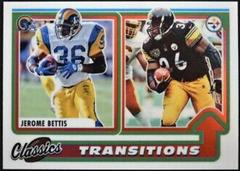 Jerome Bettis [Red] #T-13 Football Cards 2022 Panini Classics Transitions Prices