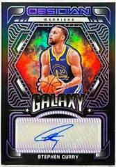 Stephen Curry [Purple] Basketball Cards 2021 Panini Obsidian Galaxy Autographs Prices