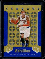 Carmelo Anthony [Light Blue] Basketball Cards 2015 Panini Excalibur Prices