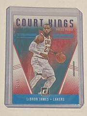 LeBron James [Press Proof Purple] Basketball Cards 2018 Panini Donruss Court Kings Prices