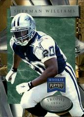Sherman Williams #40 Football Cards 1996 Playoff Trophy Contenders Prices