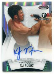 KJ Noons Ufc Cards 2012 Finest UFC Autographs Prices