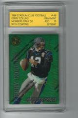 Kerry Collins [Members Only] #285 Football Cards 1996 Stadium Club Prices