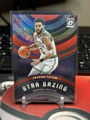 Jayson Tatum [Red] Basketball Cards 2022 Panini Donruss Optic Star Gazing Prices