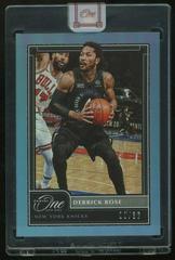 Derrick Rose [Blue] Basketball Cards 2020 Panini One and One Prices