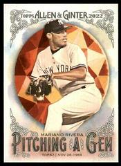 Mariano Rivera Baseball Cards 2022 Topps Allen & Ginter Pitching a Gem Prices