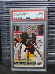 Carter Hart #C218 Hockey Cards 2018 Upper Deck Canvas Prices