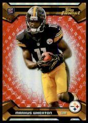 Markus Wheaton [Red Refractor] Football Cards 2013 Topps Finest Prices