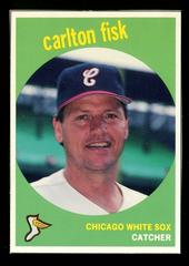 Carlton Fisk [Hand Cut] Baseball Cards 1989 Baseball Cards Magazine Repli Prices