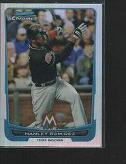 Hanley Ramirez [Refractor] #9 Baseball Cards 2012 Bowman Chrome Prices