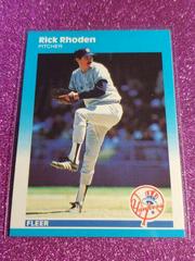 Rick Rhoden #U-103 Baseball Cards 1987 Fleer Update Prices