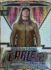 Riddle [Mojo Prizm] Wrestling Cards 2022 Panini Prizm WWE Fearless Prices