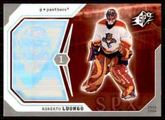 Roberto Luongo Hockey Cards 2003 SPx Prices