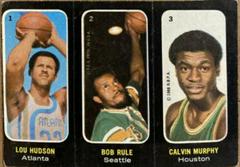 Hudson 1, Rule 2, Murphy 3 Basketball Cards 1971 Topps Stickers Prices