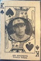 Del Bissonette [King of Spades] Baseball Cards 1927 W560 Hand Cut Prices