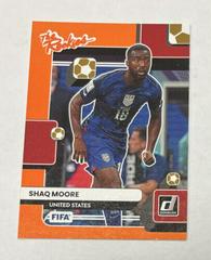 Shaq Moore [Orange] Soccer Cards 2022 Panini Donruss The Rookies Prices