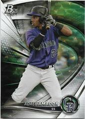 Adael Amador [Ice Foil] #TOP-95 Baseball Cards 2022 Bowman Platinum Top Prospects Prices