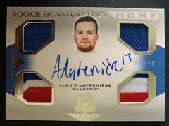 Alexis Lafreniere #SHU-AL Hockey Cards 2020 Upper Deck The Cup Signature Home Unis Prices