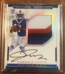 Cardale Jones [Patch Autograph] #132 Football Cards 2016 Panini National Treasures Prices